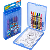 Crayola Travel Pack Colouring Book Paw Patrol Colouring Crayons
