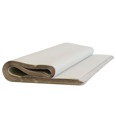 High-quality 48gsm white butchers paper, 565 x 840mm, versatile for food prep, crafts, and packaging, 50 sheets per pack.