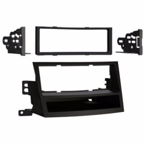 Single DIN facia with pocket for 2010 Subaru Legacy Outback by Aerpro.