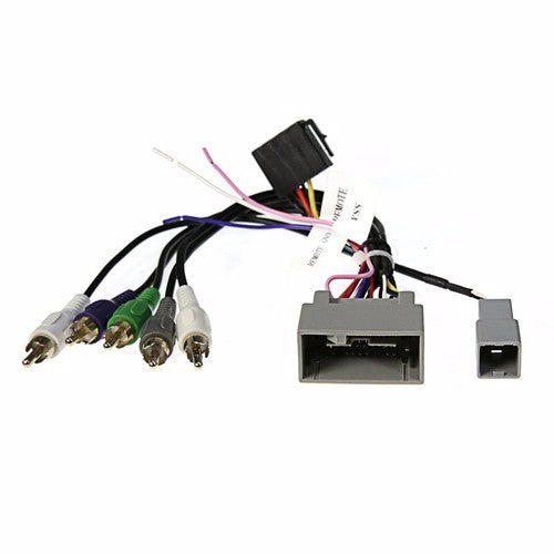 Honda Amplified to ISO harness by Aerpro for Accord Euro (2008+) with RCA connections for amplified systems and subwoofer.