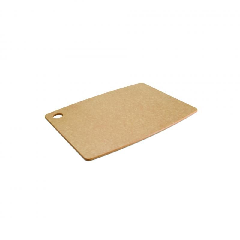 Epicurean Kitchen Cutting Board in natural finish, 37x29x0.6cm, lightweight, knife-friendly, dishwasher safe, eco-friendly design.