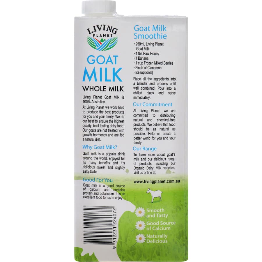 Living Planet Goats Milk  Carton 1L