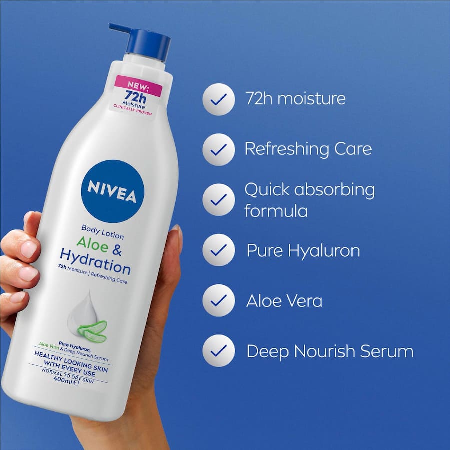 Nivea Body Lotion Aloe & Hydration 400mL