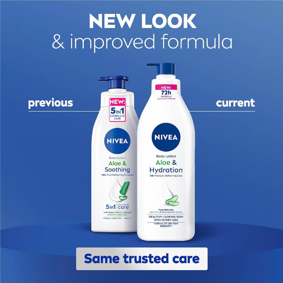 Nivea Body Lotion Aloe & Hydration 400mL