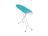 Leifheit Airboard Medium Compact Ironing Board with Thermo Reflective cover, ultra-light design, height-adjustable up to 98 cm.
