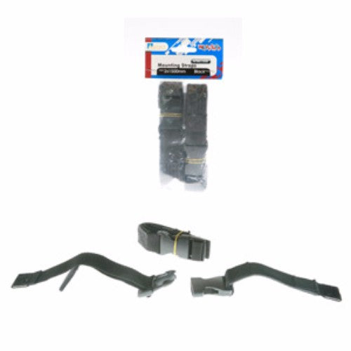 Subwoofer mounting straps by AERPRO, 1500mm, designed for quick disconnect and secure subwoofer installation.