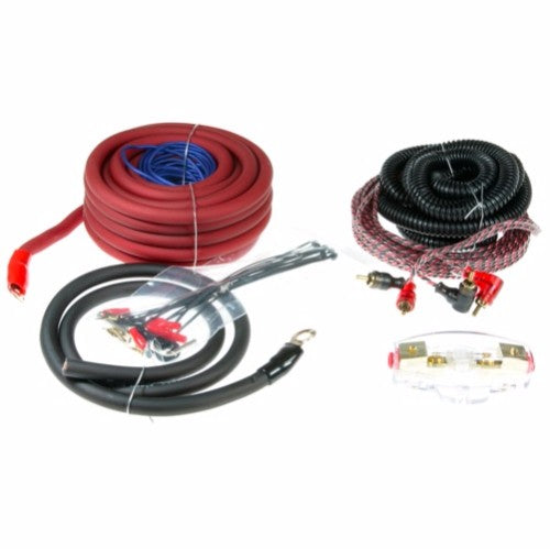 Amp Wiring Kit 2 Ch 4G 650W -AERPRO