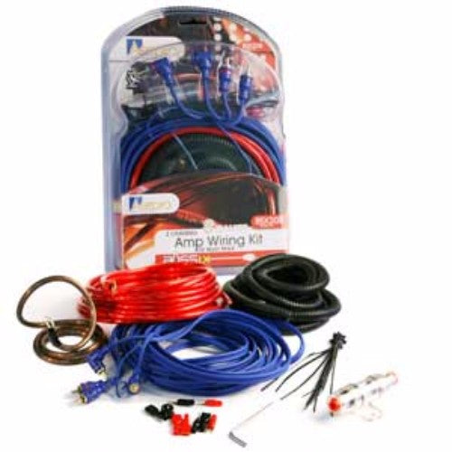 Amp Wiring Kit 2 Ch 8G 450W -AERPRO