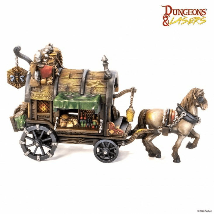 Dungeons & Lasers: Miniatures - Stagecoach