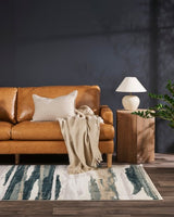 Floor Rug - Imani Havana Teal (200 x 290cm) - OLLO