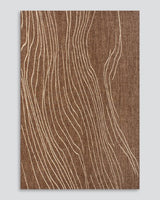 Floor Rug - Elemental Rivers Teak (160 x 230cm) - OLLO