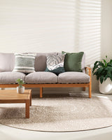 Floor Rug - Cape Cod Cove Ecru (240cm dia) - OLLO