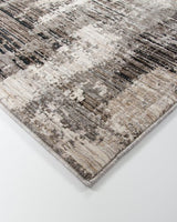 Floor Rug - Juniper Taupe/Black (160 x 230cm) - OLLO