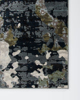 Floor Rug - Emery Ink/Olive (200 x 290cm) - OLLO