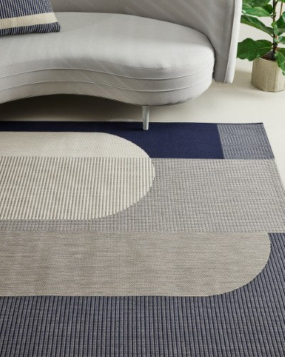 Floor Rug - Neo Navy (160 x 230cm) - OLLO