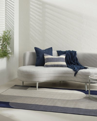 Floor Rug - Neo Navy (200 x 290cm) - OLLO