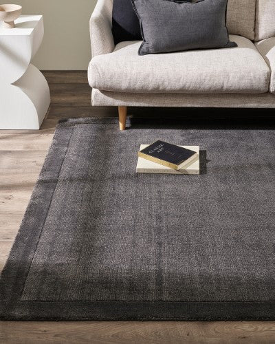 Floor Rug - Chevalier Charcoal (250 x 350cm) - OLLO