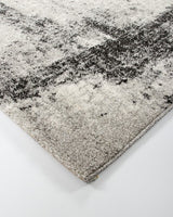 Floor Rug - Quinn Ivory/Black (200 x 290cm) - OLLO
