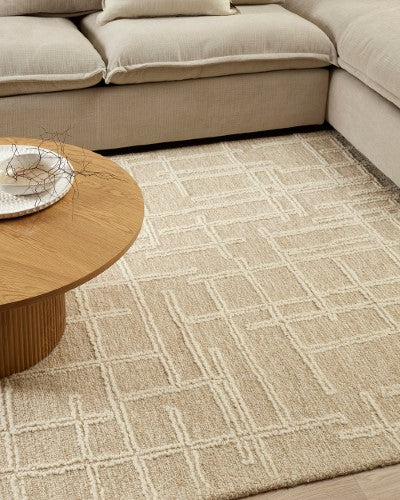Floor Rug - Vista Natural (200 x 290cm) - OLLO