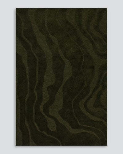 Floor Rug - Mira Olive (160 x 230cm) - OLLO