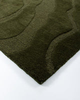 Floor Rug - Mira Olive (200 x 290cm) - OLLO