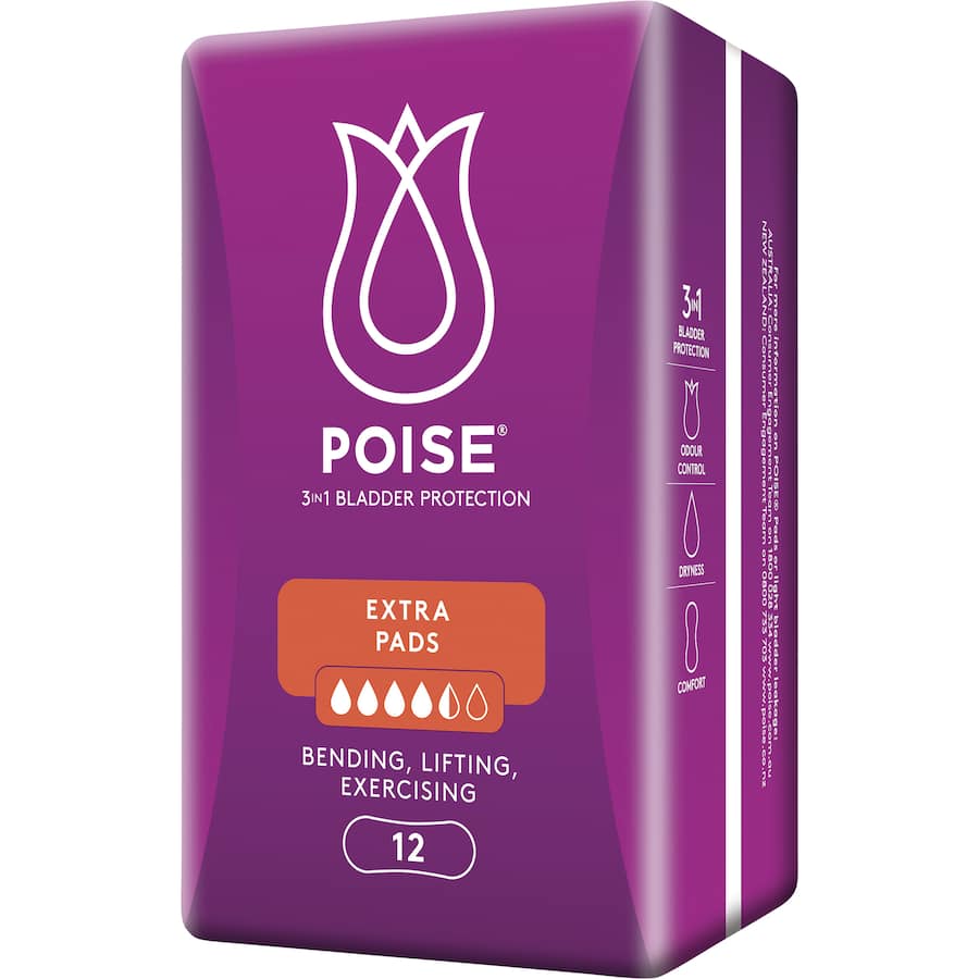 Poise Womens Continence Pads Extra