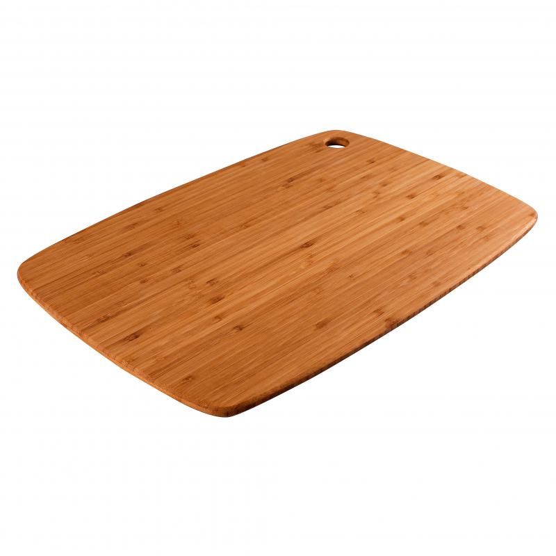 Peer Sorensen Tri-Ply Bamboo Cutting Board, 35x23cm, eco-friendly, durable, lightweight, dishwasher safe, dual-sided use.