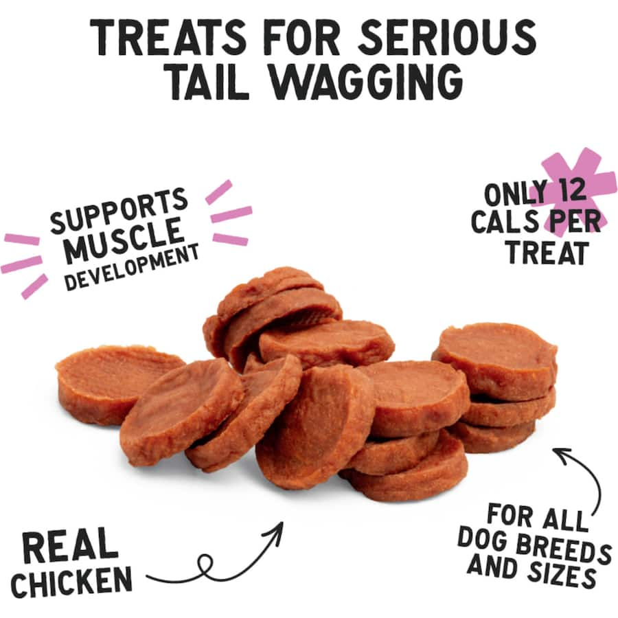 Nood Dog Treats Chicken Chunky Bites