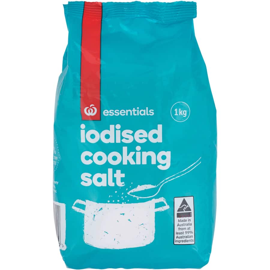 Essentials Salt Iodised Cooking - 1kg