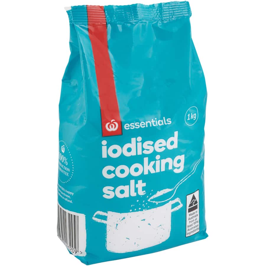 Essentials Salt Iodised Cooking - 1kg
