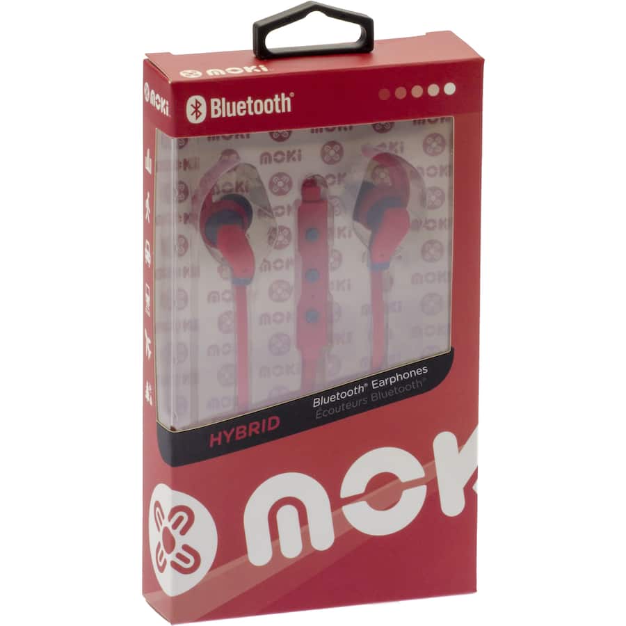 Moki Earphones Hybrid Bluetooth