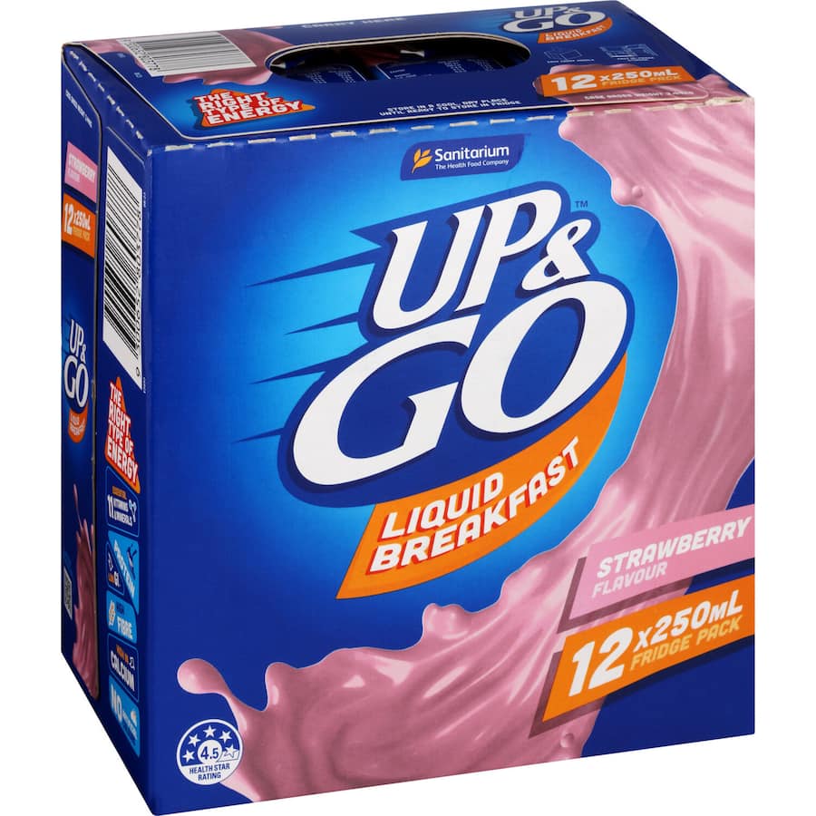 Sanitarium Up & Go Liquid Breakfast Strawberry  - Smartfox