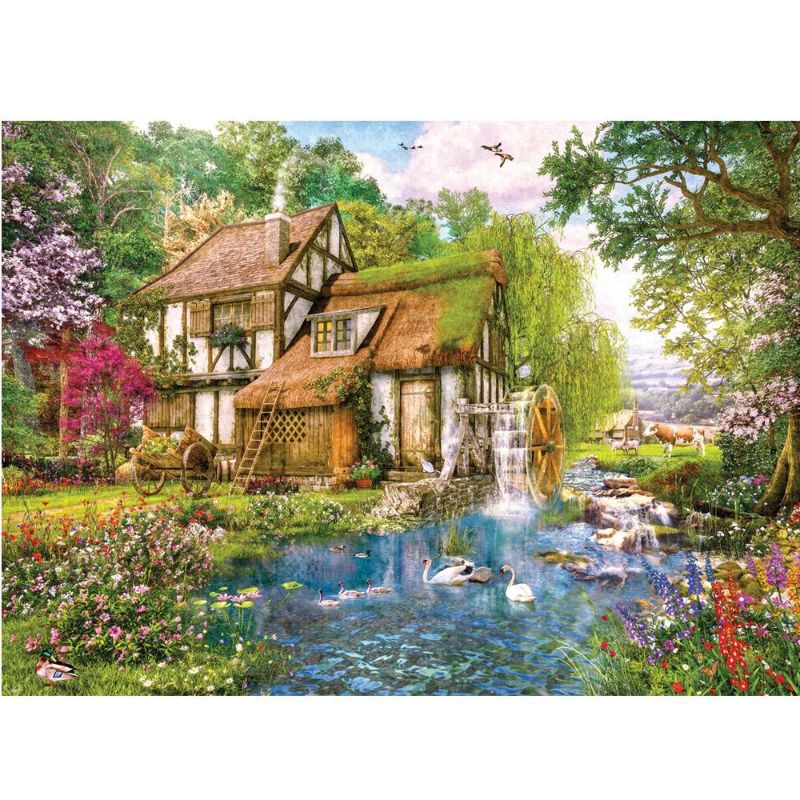 Holdson Puzzle - Cottage Charmers, 1000pc (The Old Mill)