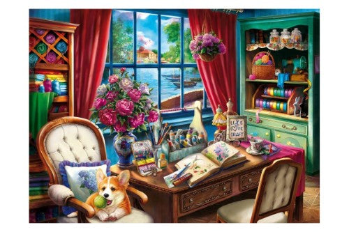 Jigsaw Puzzle - Window Wonderland S4 Live, Love, Craft (1000 Piece)