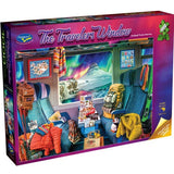 Jigsaw Puzzle - The Travelers Window Iceland Train Journey (1000pcs)