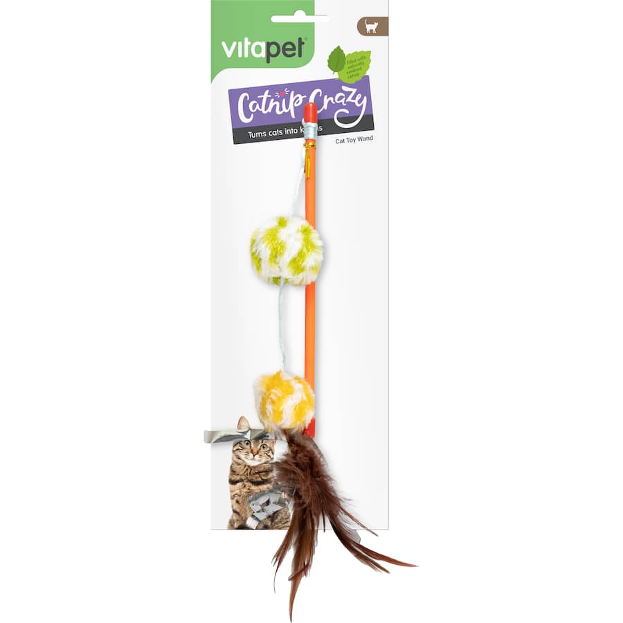 Vitapet Pet Care Cat Crazy Wand Catnip SingLe