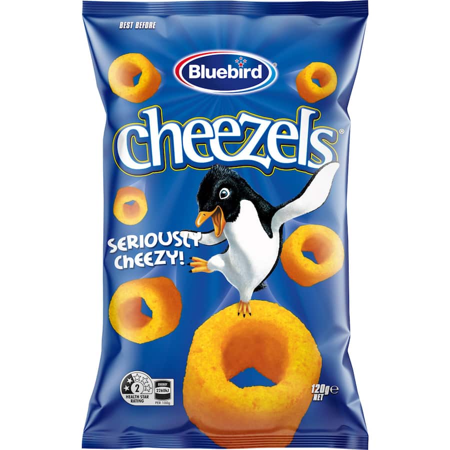Bluebird Cheezels Corn Snacks Cheese - 120g