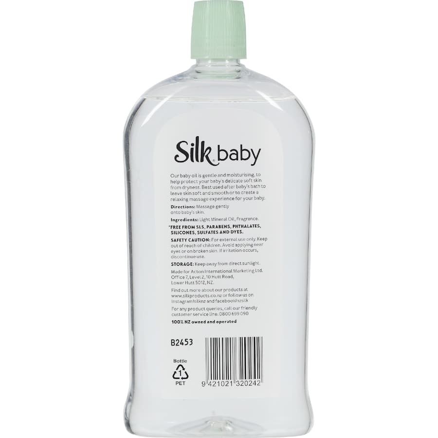 Silk Baby Oil  500mL