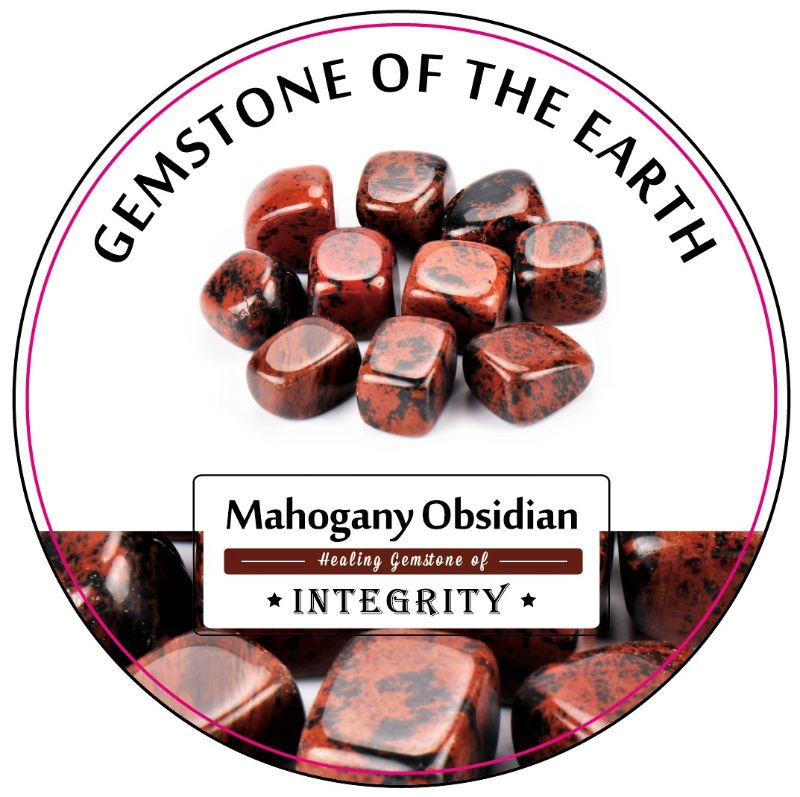 Tumbled stone - Mahogany Obsidian (0.5Kg Box)