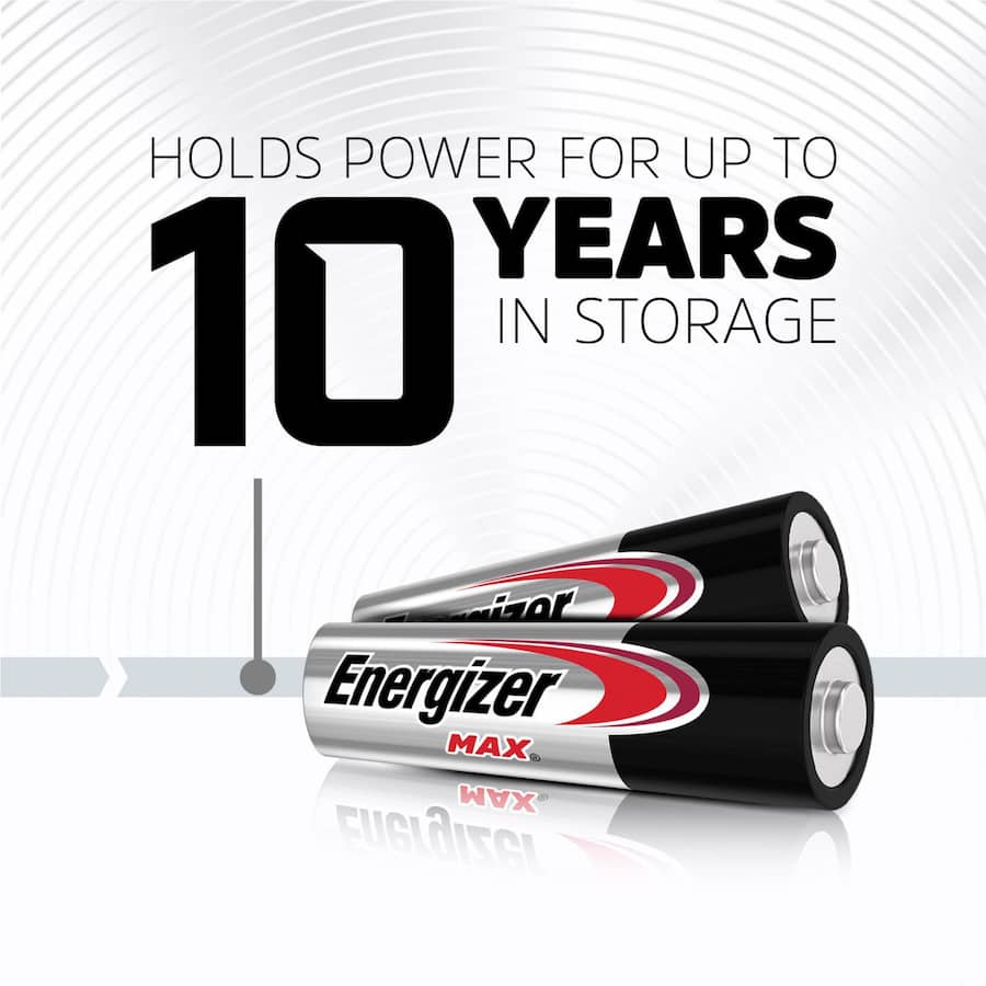 Energizer Max Batteries Alkaline Aa 6pack