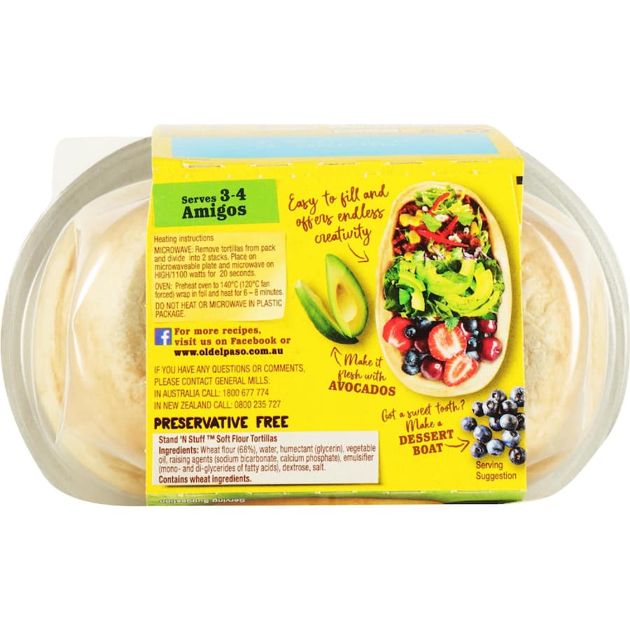 Old El Paso Tortilla Boats  8pack