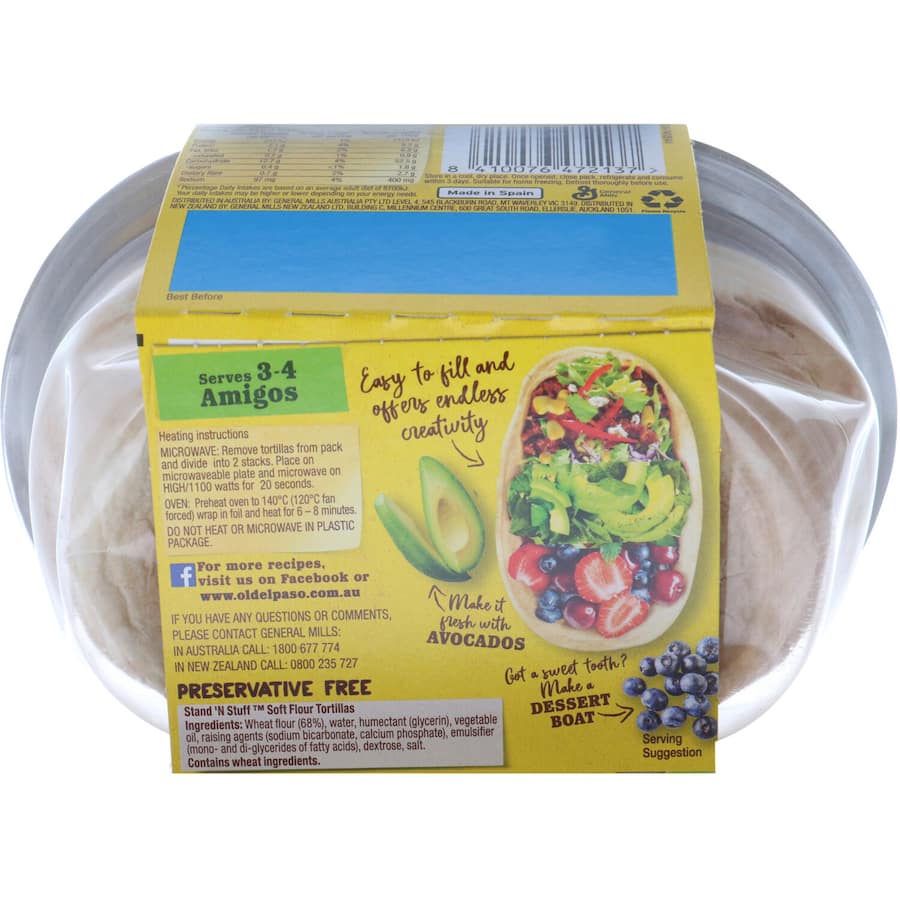 Old El Paso Tortilla Boats  8pack