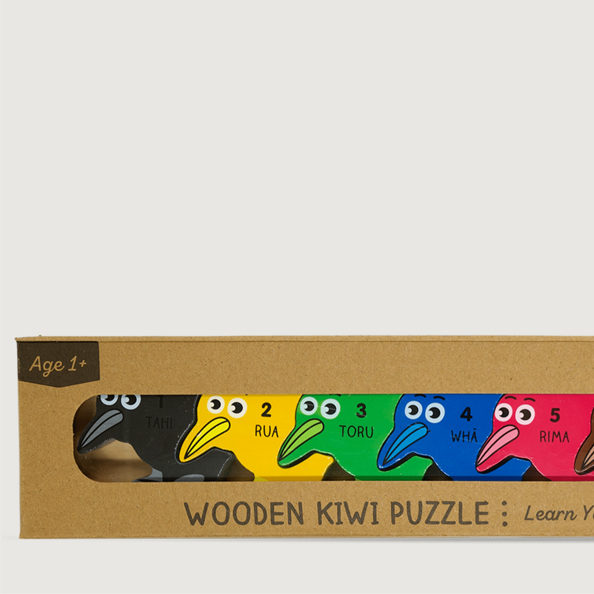 Moana Road - Wooden Te Reo Kiwi Puzzle - Kiwi