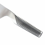 Global Classic 21cm Carving Knife with a razor-sharp edge, designed for precise carving of meats, poultry, and fish.