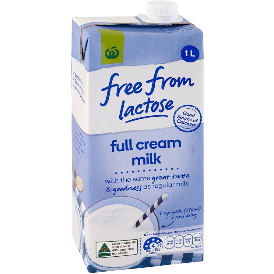 Free From Lactose Milk Full Cream