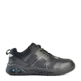 Lace Up Safety Jogger Shoe - Charger Black (Size 4)