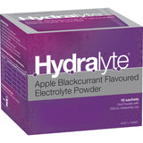 Hydralyte Effervescent Electrolyte Powder Apple Blackcurrant Sachets 10pack