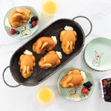 Nordic Ware Baby Bunny Cake Pan in toffee color, perfect for making adorable bunny-shaped cakes for spring celebrations.