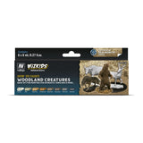 WizKids Premium Paint Set By Vallejo - Woodland Creatures