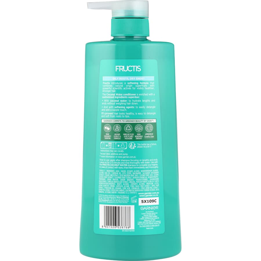 Garnier Fructis Conditioner Coconut Water 850mL